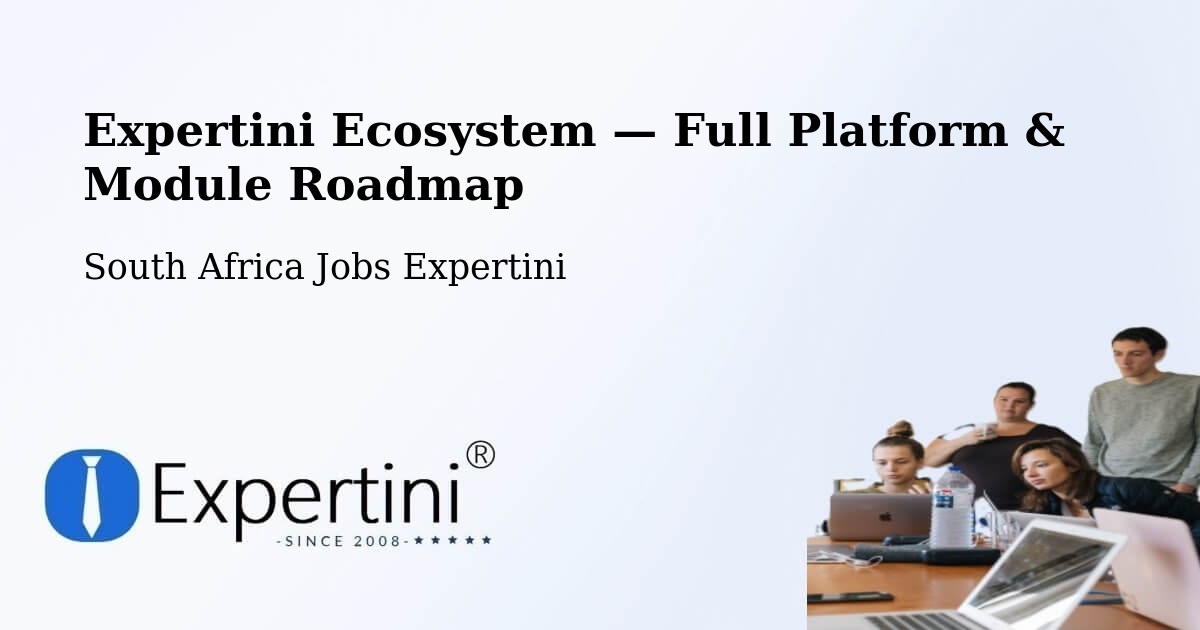 Expertini Ecosystem — Full Platform & Module Roadmap – Ilinge