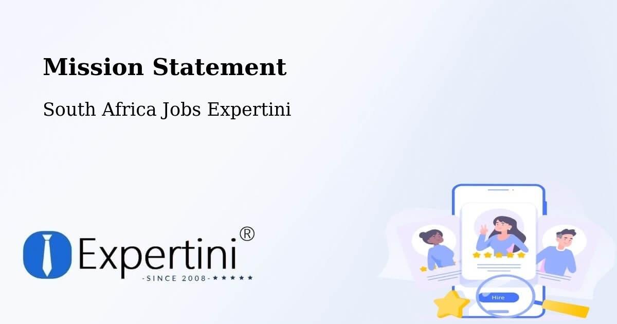 Corporate Mission – Ilinge - South Africa Jobs Expertini